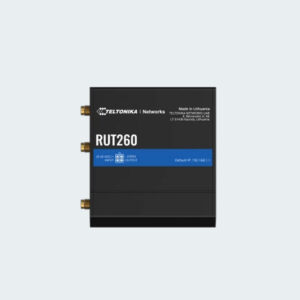Teltonika RUT260 – Industrial LTE Cat 6 Router with Dual SIM and RMS Support