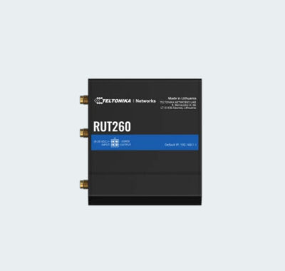 Teltonika RUT260 – Industrial LTE Cat 6 Router with Dual SIM and RMS Support