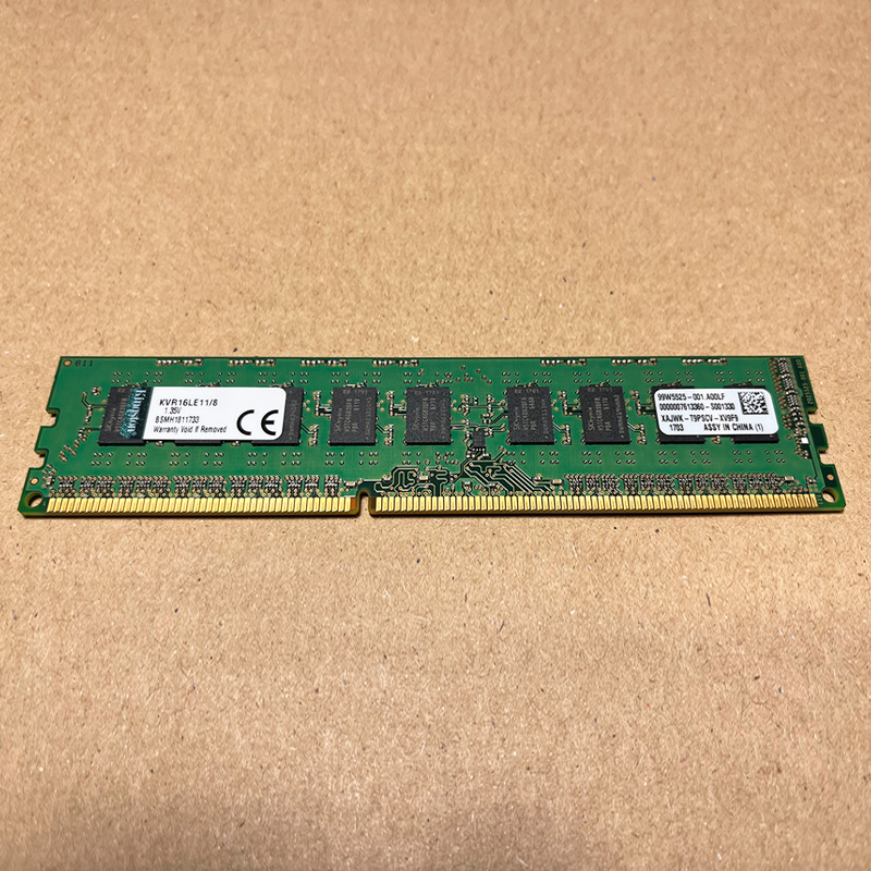 Kingston 8GB DDR3 UDIMM non-ECC unbuffered – KVR16LE11/8