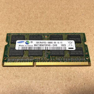 Samsung 2GB DDR3 SO-DIMM non-ECC unbuffered - M471B5673FH0