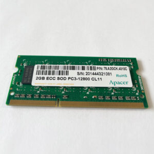 Apacer 2GB ECC SOD PC3-12800 CL11 - 78.A2GCK.4010C