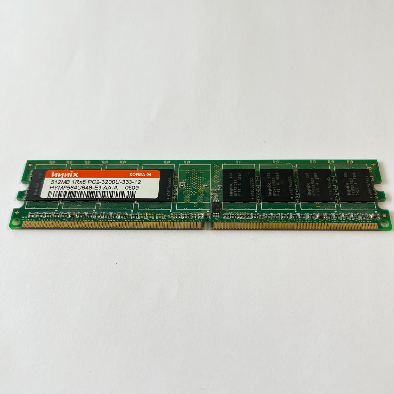 Hynix HYMP564U648-E3 AA-A – 512 MB DDR2-400 (PC2-3200) SO-DIMM