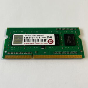 Transcend 2 GB DDR3-1333 (PC3-10600) SO-DIMM - 636316-1771