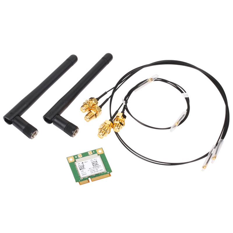 Shuttle WLN-P WLAN-ac / Bluetooth Combo Kit – Mini PCIe