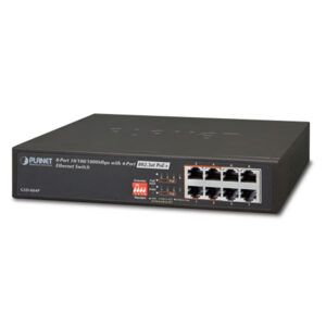 PLANET GSD-804P 8-Port Gigabit PoE+ Switch