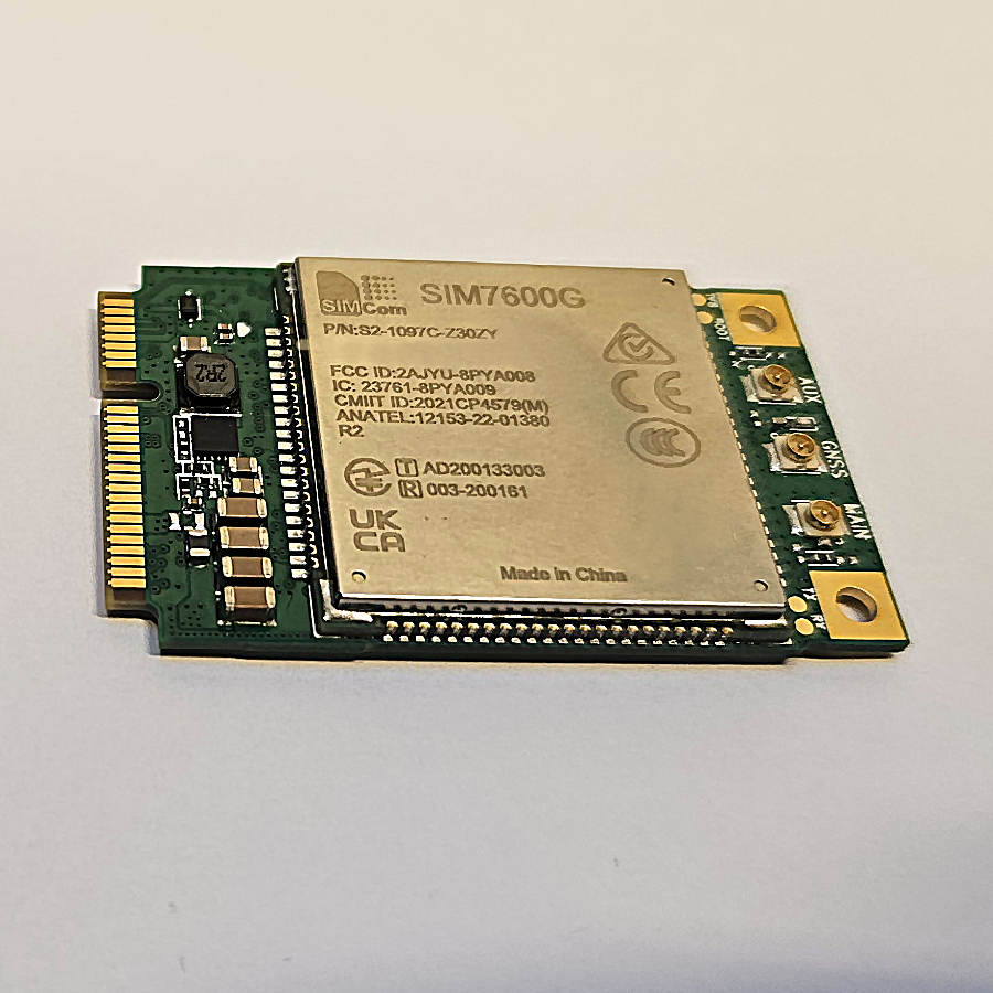 SIMCom SIM7600G R2 | 4G LTE Cat 1 Mini PCIe Module