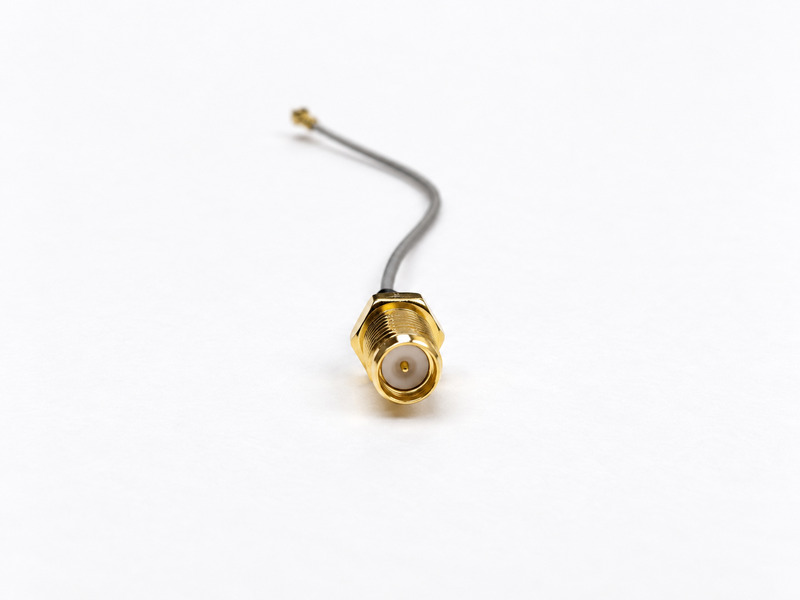 RP-SMA Female to MHF1/U.FL RF Pigtail Cable – 85 mm - Billede 2